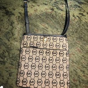 Michael Kors Black Messenger Bag